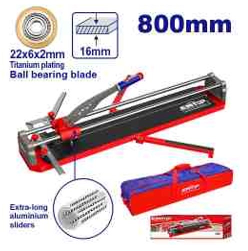 Tile Cutter 800mm Max Length, 16mm Thickness, Tungsten Carbide Blade, Professional
